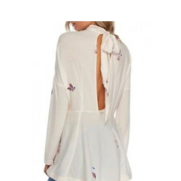XS Free People Gemma Dress/Tunic in Ivory - Picture 2 of 7
